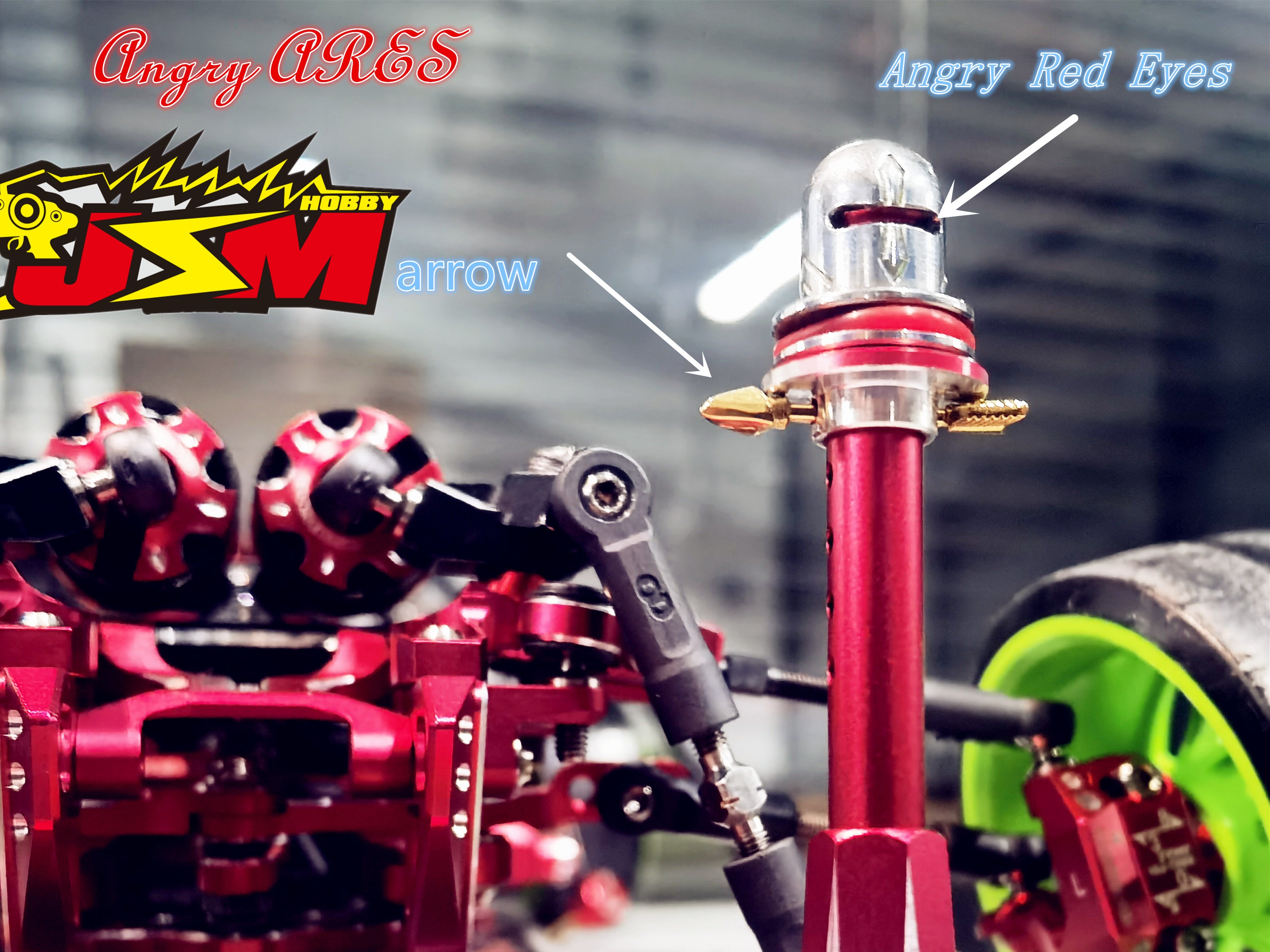 Angry Ares Case Magnet for RC body 1/10 Drift RC