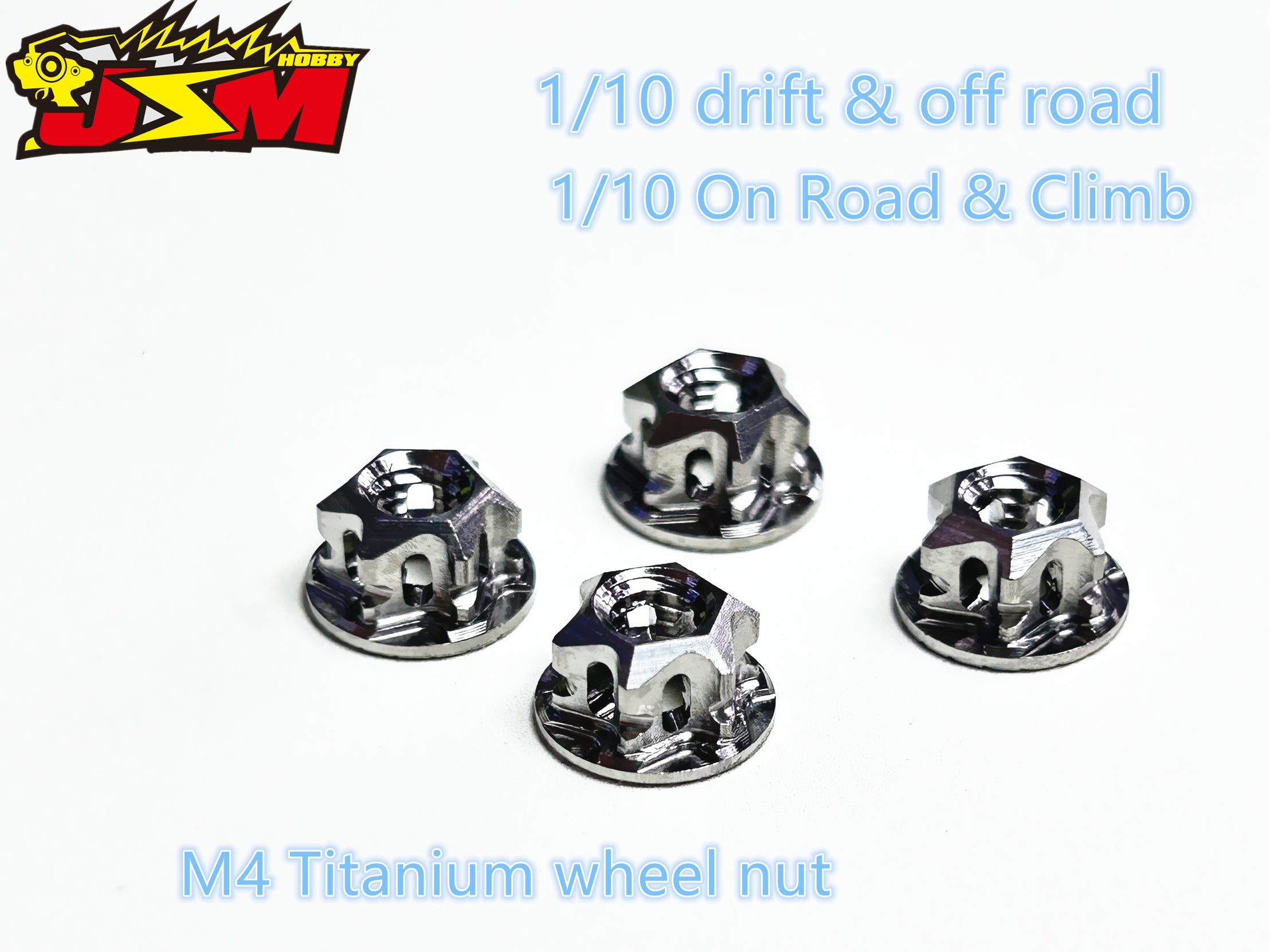 Titanium wheel nut