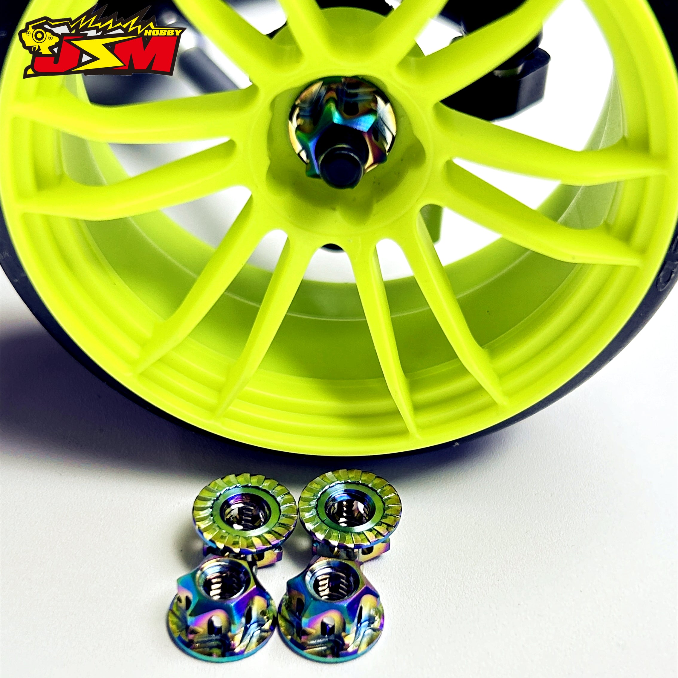 M4 Titanium Wheel Nuts For Drift Chassis &Racing Chassis 8 colours