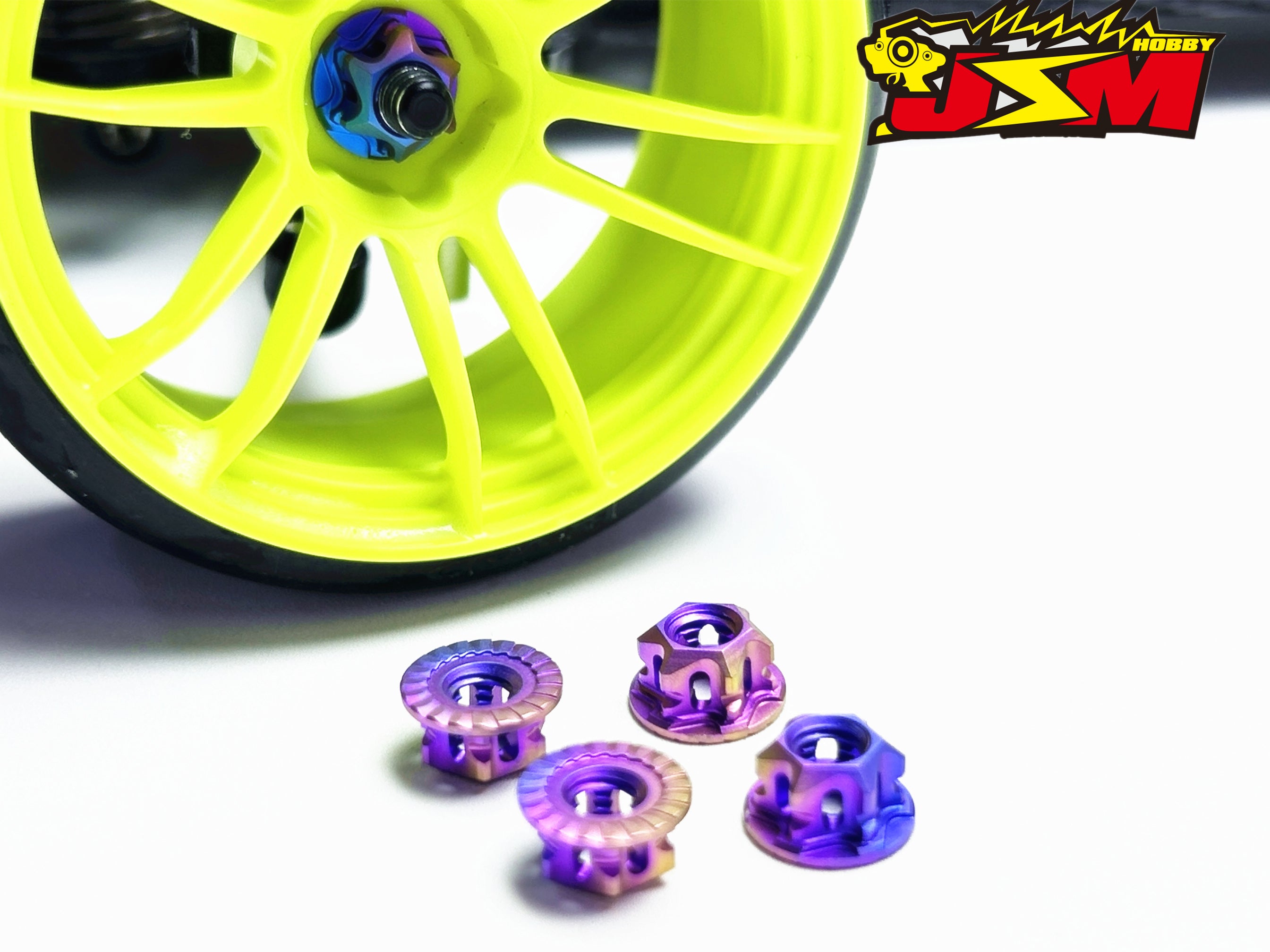 M4 Titanium Wheel Nuts For Drift Chassis &Racing Chassis 8 colours